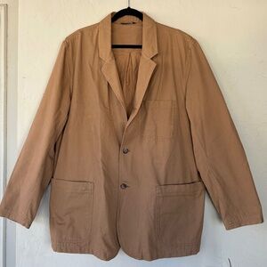 Duluth Trading Co Men Size XL Tall Fire Hose Presentation Jacket Blazer Coat